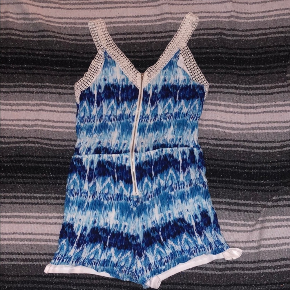 Blue Romper